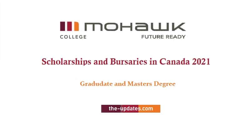 Scholarships and Bursaries at Mohawk University, Canada 2021