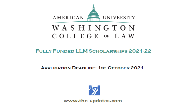 LLM Scholarships American University Washington college of law
