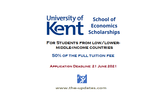 School of Economics Scholarship for MSc in Development Economics