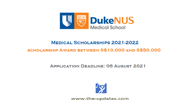 Medical Scholarships Singapore 2021-2022