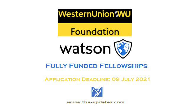 westernunion foundation fellowships 2021-2022