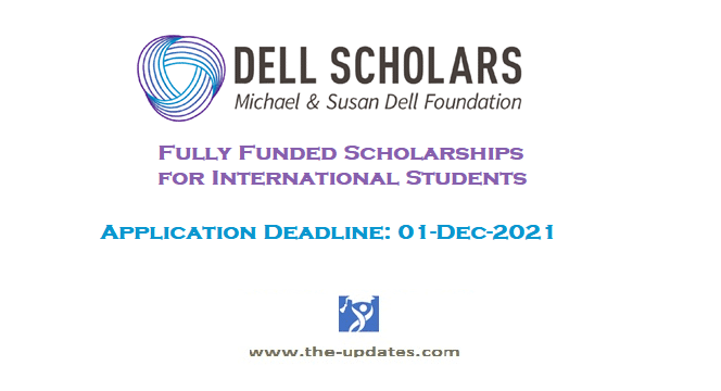 Dell Scholars Program 2021-2022 USA
