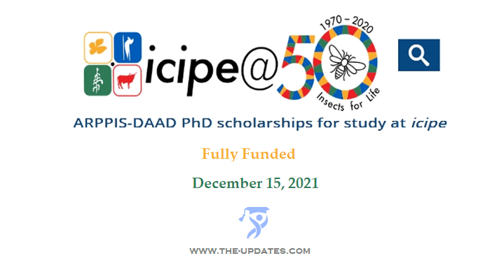 ARPPIS-DAAD PhD Scholarships at icipe Kenya 2022