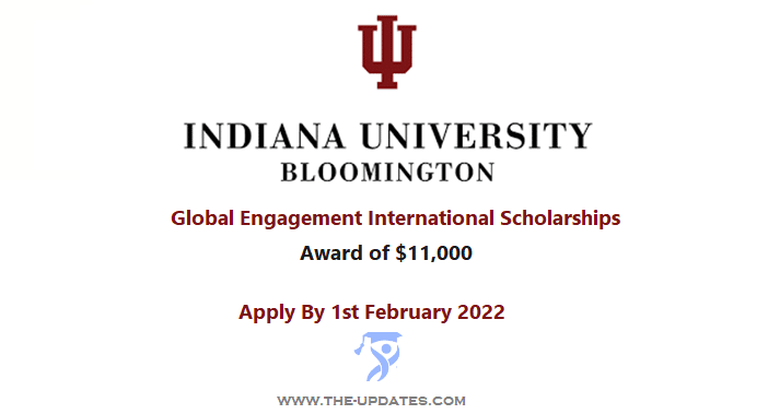 Global Engagement International Scholarships at Indiana University in USA