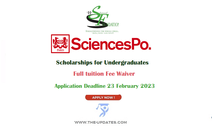 Genevieve Mcmillan-Reba Stewart Foundation Scholarship at Sciences Po 2023-2024