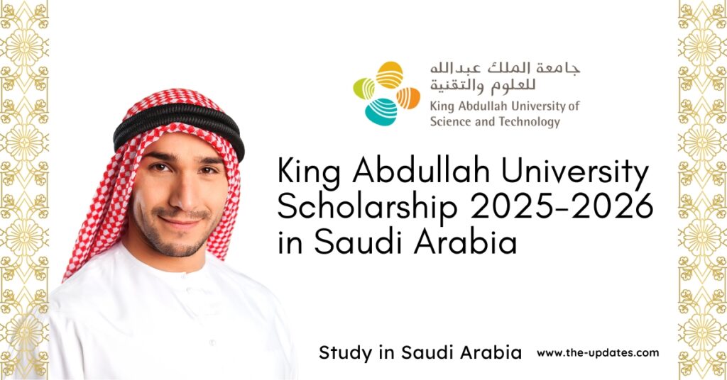 International student studying at KAUST campus with scholarship benefits including tuition, stipend, housing, and healthcare.