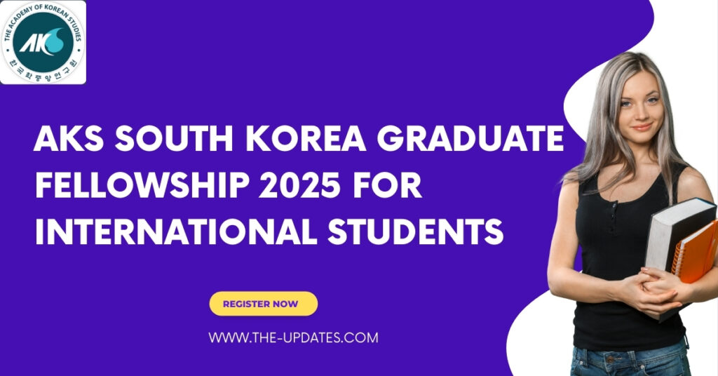 International students studying at the Academy of Korean Studies campus in South Korea during the AKS Graduate Fellowship program.