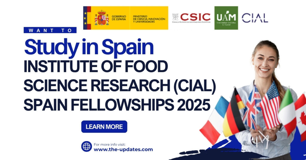 Postdoctoral researcher working in a modern food science laboratory with advanced equipment, studying nutrition and biotechnology.