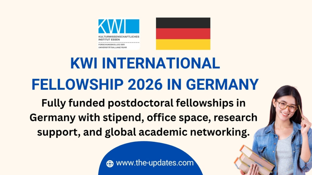 Postdoctoral researchers collaborating at the Institute for Advanced Studies in the Humanities (KWI) in Germany.