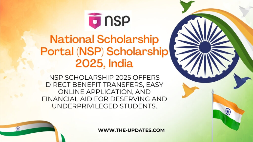 NSP Scholarship 2025 – Government scholarships for Indian students with online application, eligibility, and benefits details