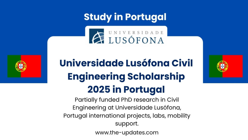 Researcher working in a civil engineering lab at Universidade Lusófona, Portugal, as part of an international PhD scholarship program.
