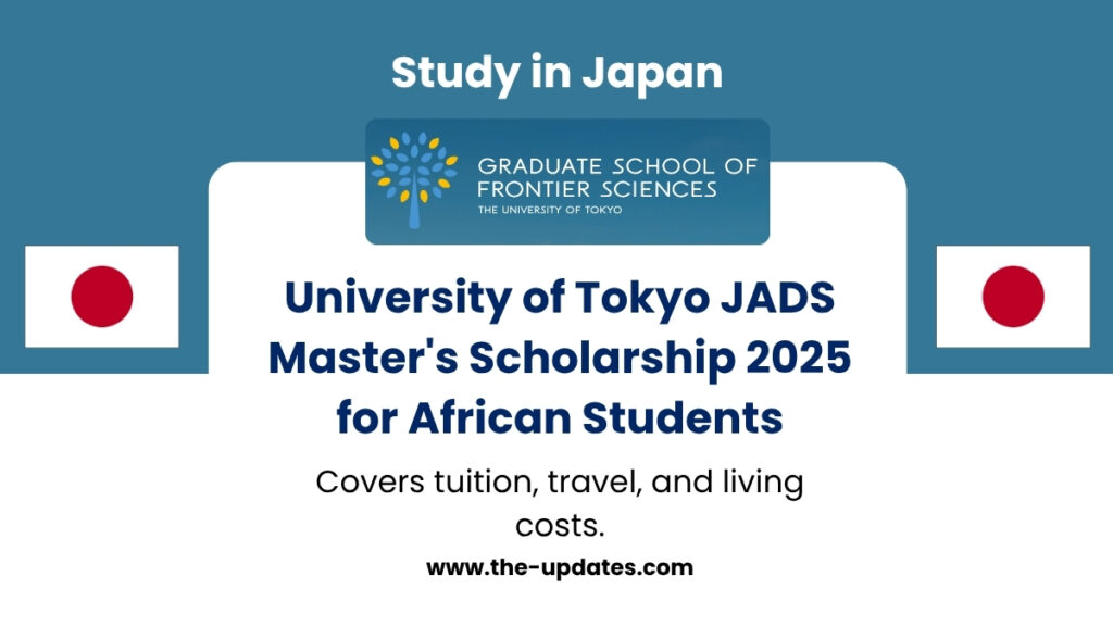 University of Tokyo campus view representing the JADS Scholarship for African students pursuing fully funded master’s degrees in Japan