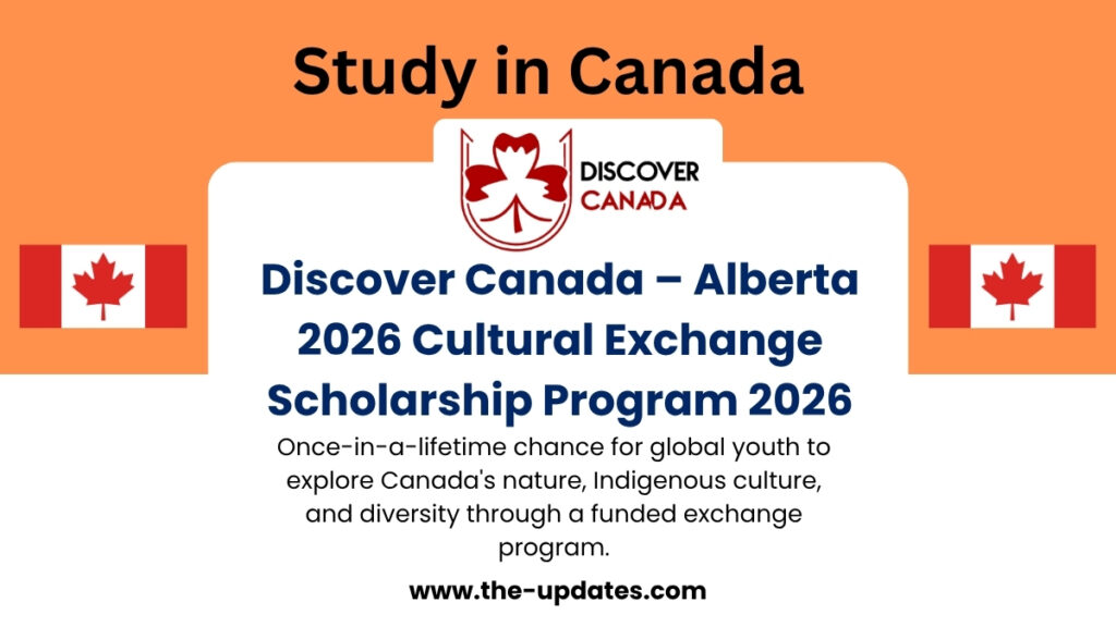 Group of international students exploring Banff National Park during the Discover Canada – Alberta 2026 Cultural Exchange Program.