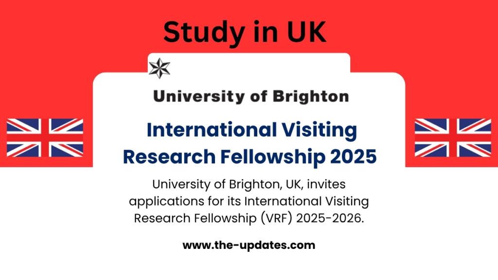 International Visiting Research Fellowship 2025 at University of Brighton - Centre for Design History