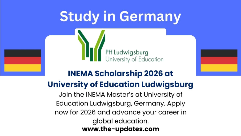 Apply now for the INEMA Master’s at University of Education Ludwigsburg, Germany. Open to international students for 2026 intake.