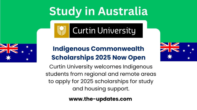 Curtin University campus in Perth inviting Aboriginal and Torres Strait Islander students to apply for Indigenous Commonwealth Scholarships 2025.